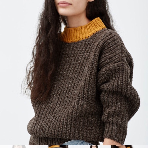 Babaa Jumper Woman No9 Oversized Ochre 